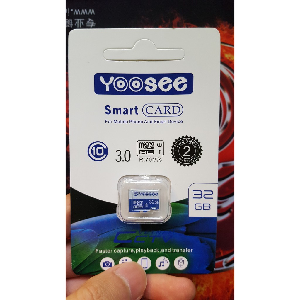 Thẻ Nhớ Yoosee 32GB - Chuyên dụng cho Camera