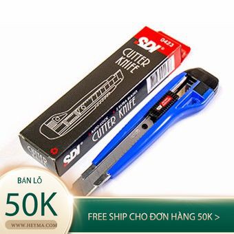 [Bán Nhanh] Dao dọc giấy to,dao SDI 0423 (Tặng kèm 1 lưỡi dự phòng trong thân dao) ㊭ ㊮ ㊯