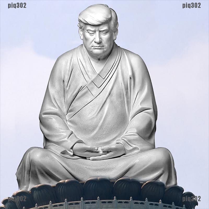 Mô Hình Tượng Phật Tổ Tổ Tổng Thống Trump Donald Bằng Nhựa Resin Piq302