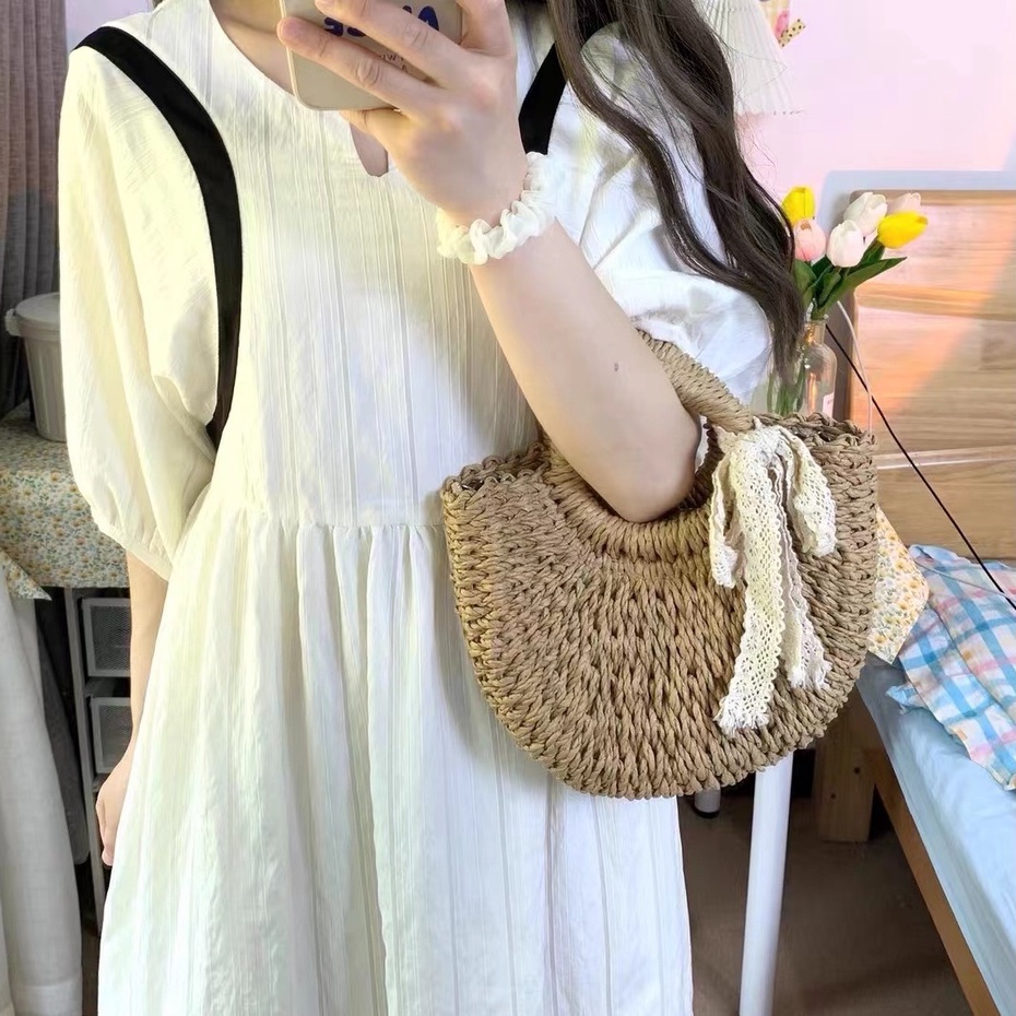 Đầm Bầu Cổ Chữ V Màu Sắc Đơn Giản Thanh Lịch