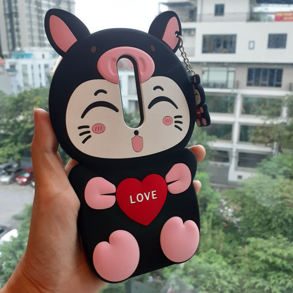 Ốp Oppo F1s, A59, F11, F7, F5, A73, A79 Mèo Tình Yêu siêu đáng yêu