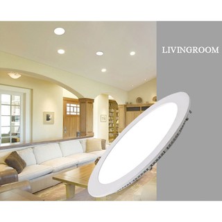 Bộ 10 Đèn LED Âm Trần 9W Tròn