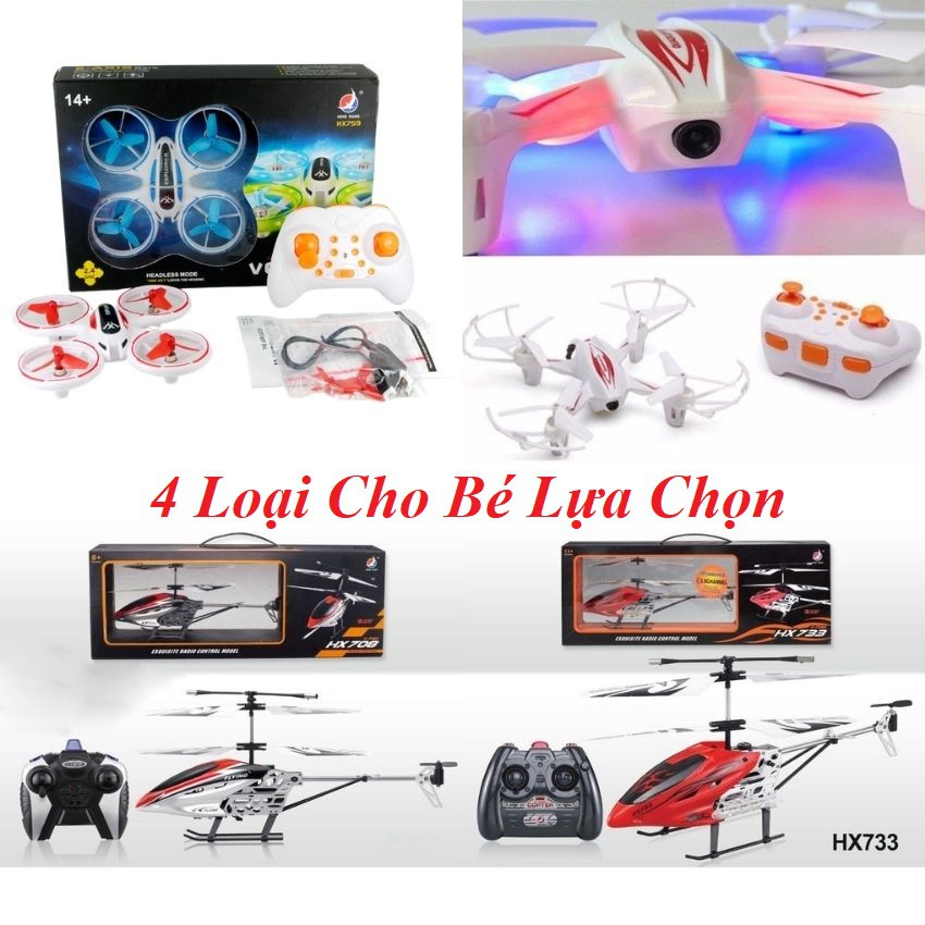 Đồ Chơi Máy Bay Điều Khiển Từ Xa Flycam Mini Drone Đa Dạng Mẫu Cho Bé Lựa Chọn Siêu Cao Cấp Siêu Bền