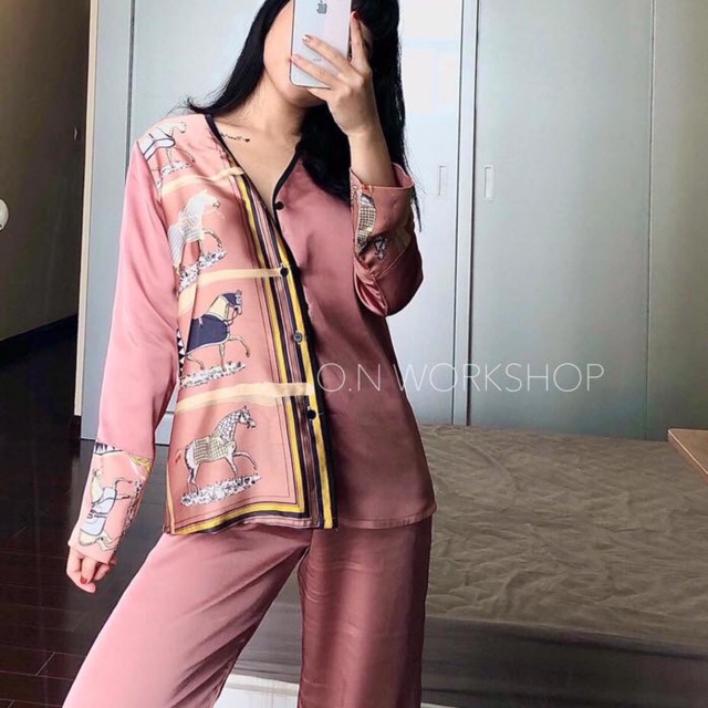 Bộ đồ Pijama lụa satin cao cấp