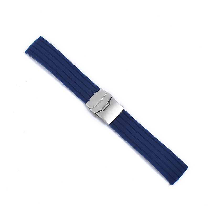 Dây Cao Su Silicon 18mm 20mm 22mm 24mm Cho Đồng Hồ Samsung Galaxy Watch4 Gear S2 S3