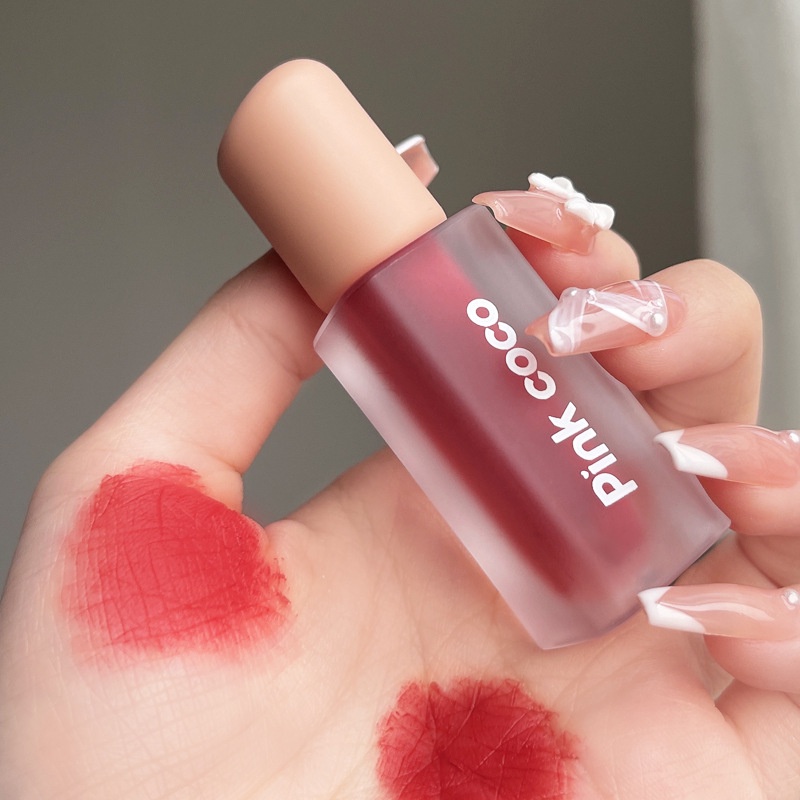 Son Kem Pinkco Màu Trong Suốt Chống Thấm Nước Không Dính