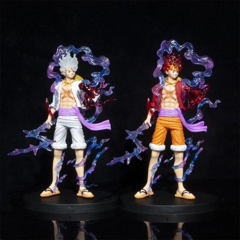 Mô Hình Nhân Vật Luffy REBUY1 Bằng PVC Cao 21cm