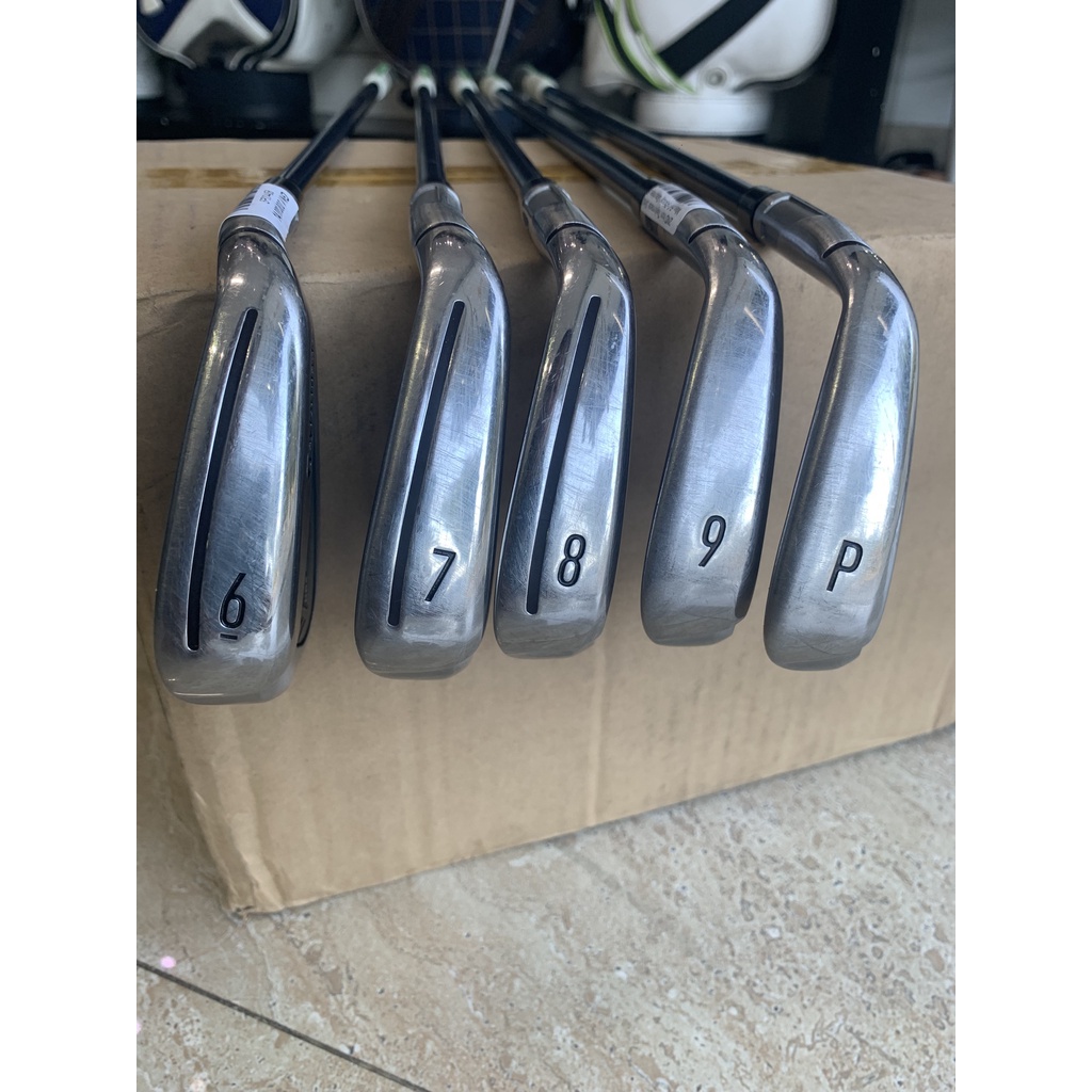 Bộ gậy sắt cũ Taylormade Sim2 Max 6-9, P Graphite S - 2ND Iron golf set
