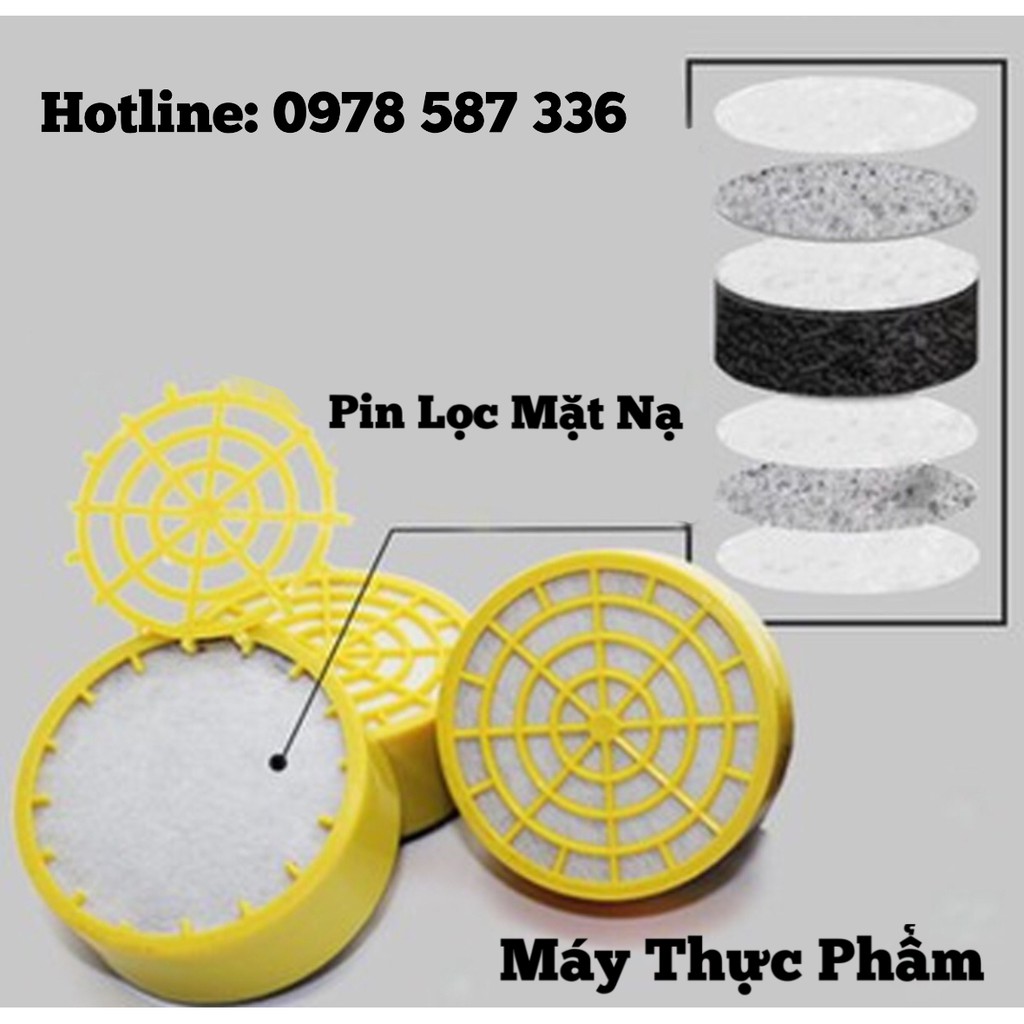 Mặt Nạ Phòng Độc - Chống Khói Có Kính - Hỗ Trợ Phun Thuốc Trừ Sâu