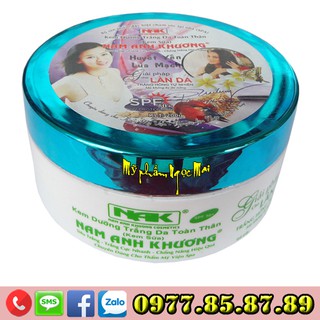 NAM ANH KHƯƠNG - Kem dưỡng trắng da toàn thân dưỡng chất Huyết yến và Lúa mạch (200g)