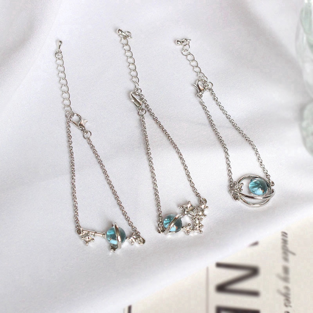 Lắc tay kiểu dáng cổ điển đính chòm sao xinh xắn