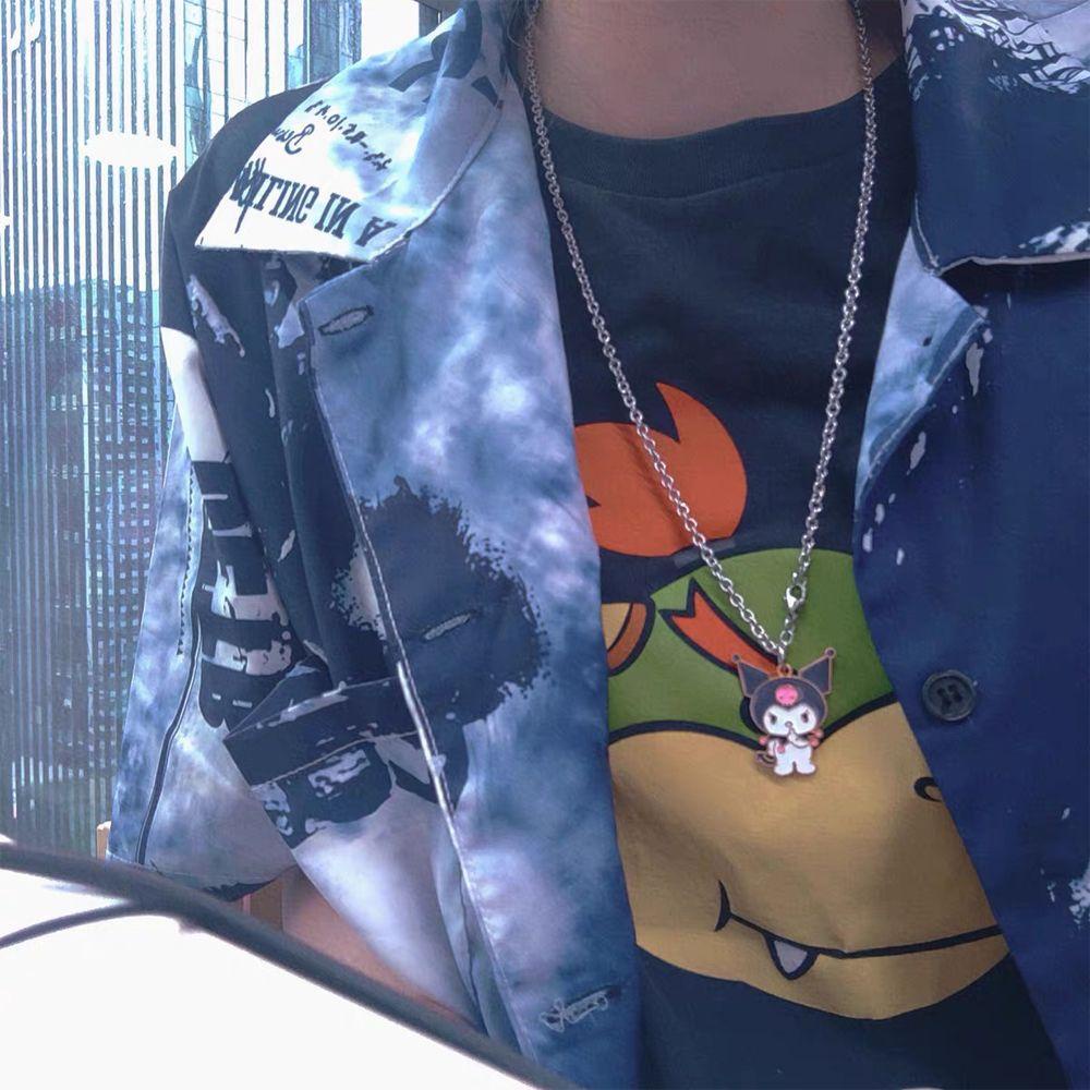 Vòng cổ Mặt Khắc Chữ My Melody Phong Cách Hàn Quốc Thời Trang Cho Nam Và Nữ