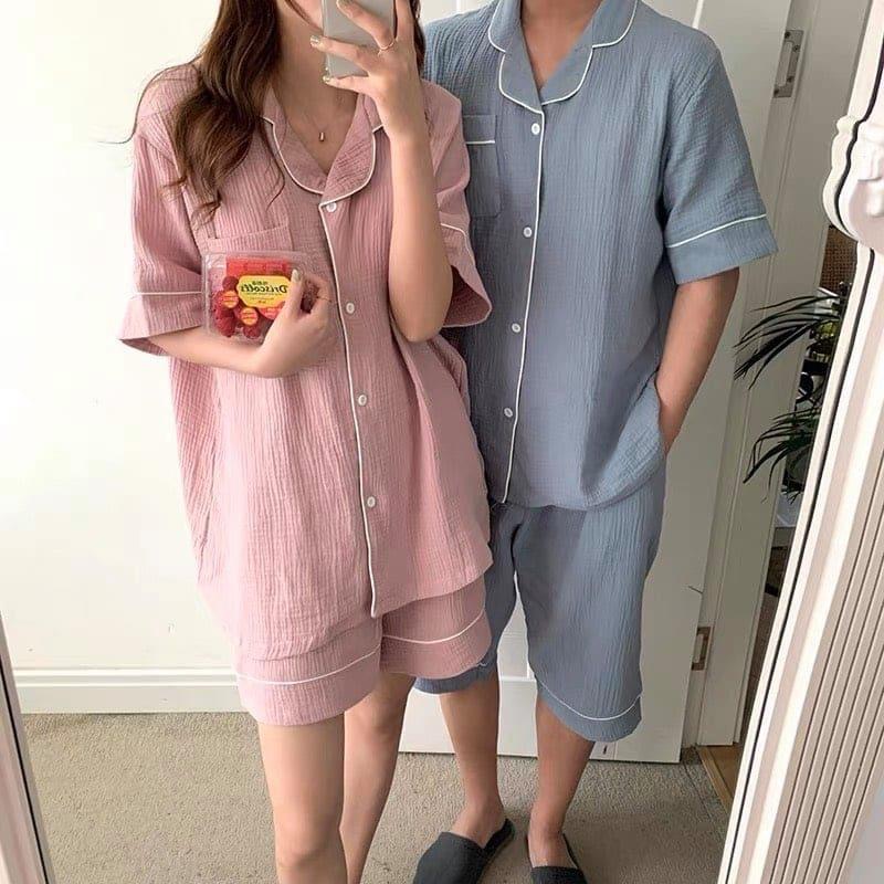 ☁️ Bộ đồ ngủ couple sweet năng động- DREAMIE