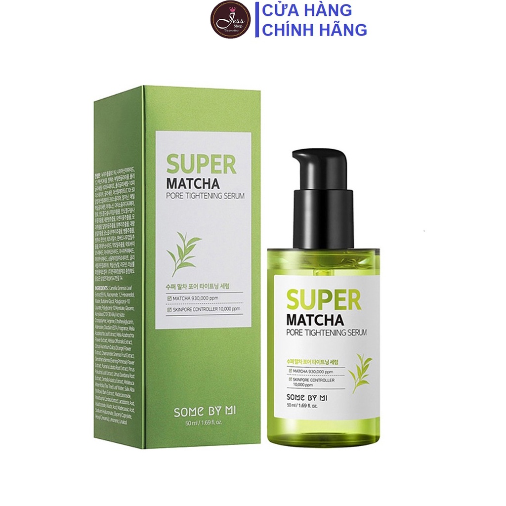Tinh Chất Dưỡng Da Se Khít Lỗ Chân Lông Some By Mi Super Matcha Pore Tightening Serum 50ml