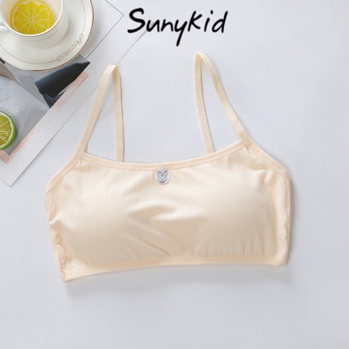 Áo bra học sinh, áo lót tuổi teen cotton tăm có đệm NG203