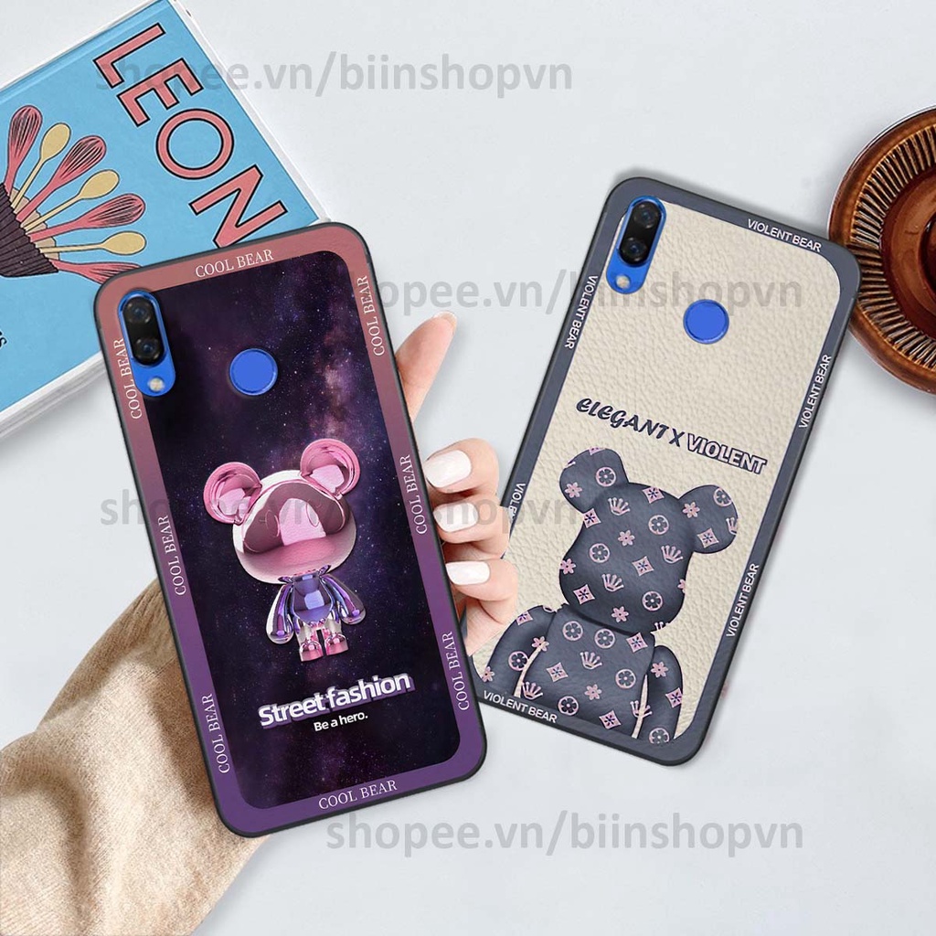 Ốp Huawei Nova 3 / Nova 3i hình gấu bear brick đẹp độc lạ, thời trang, cá tính