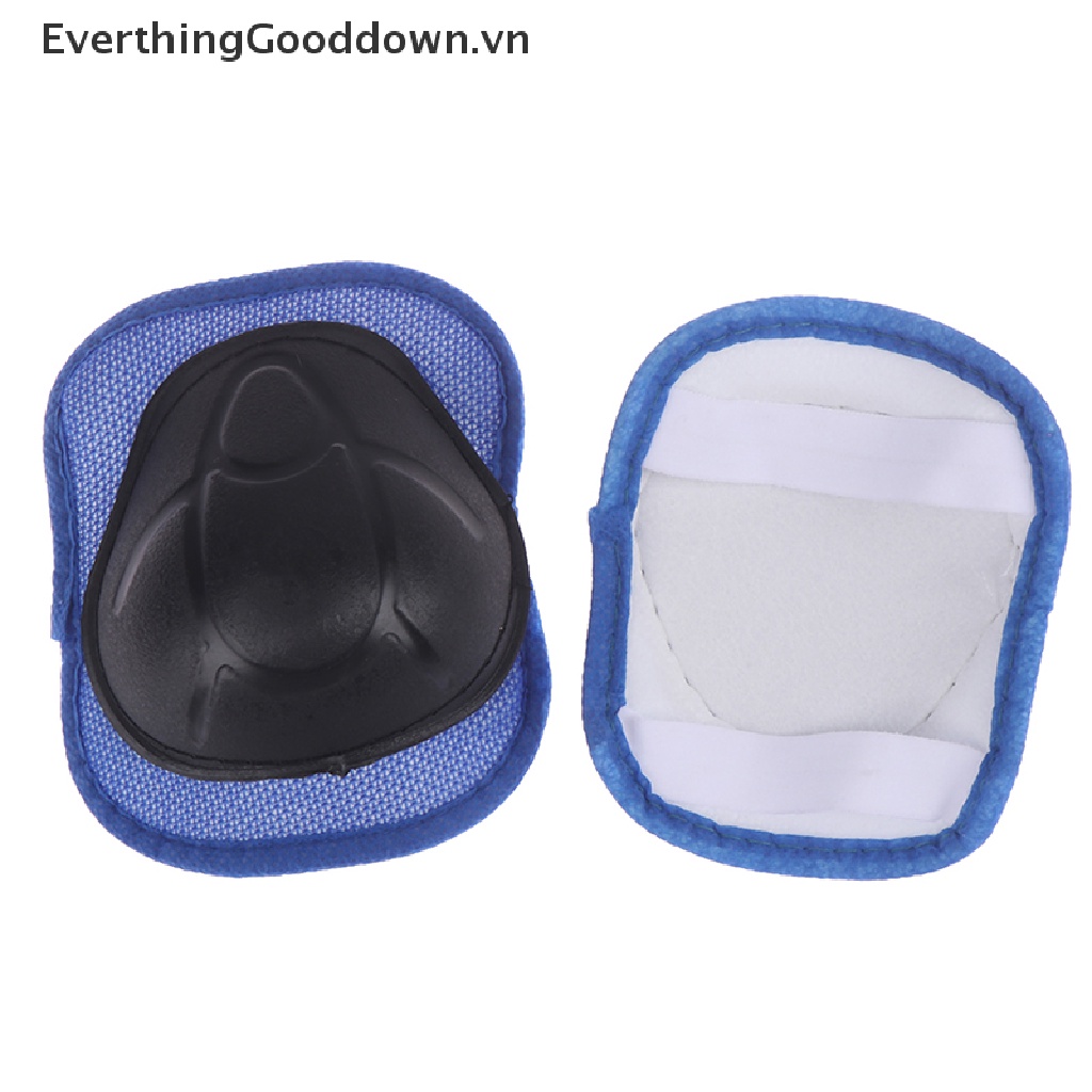 Everthinggooddown Set 6 Miếng Đệm Bảo Vệ Đầu Gối / Khuỷu Tay / Đầu Gối / Cổ Tay / Đầu Gối
