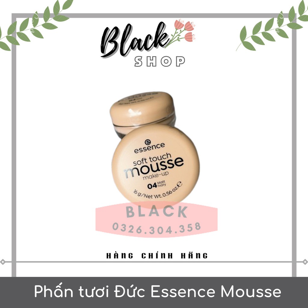 [CHÍNH HÃNG ĐỨC 100%] PHẤN TƯƠI ESSENCE SOFT TOUCH MOUSSE - Loại phấn mà bạn dùng 1 lần sẽ không muốn thay đổi