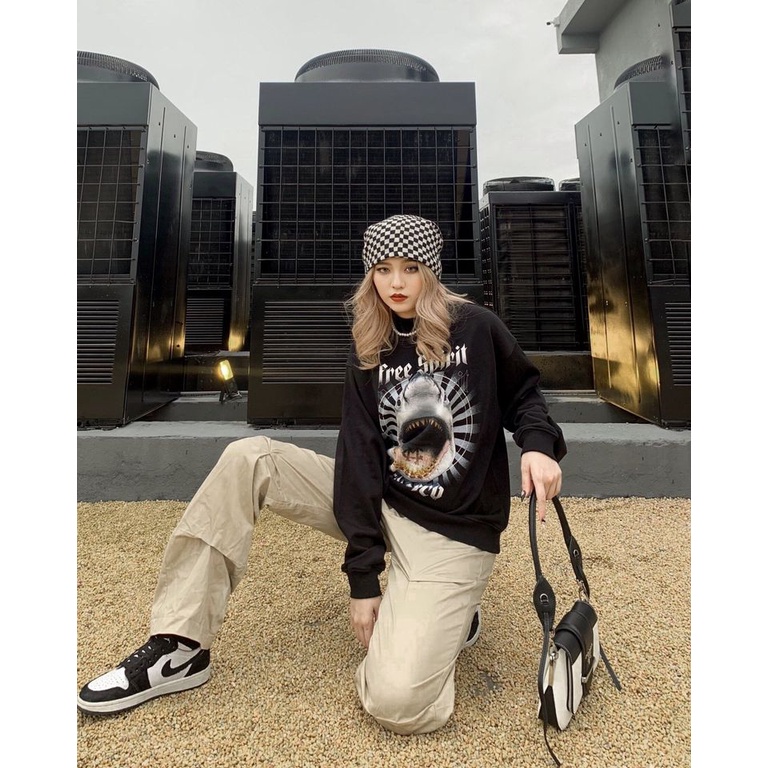 Áo Mikenco sweter dài tay 22 mẫu thu đông trend chất nỉ cotton cực chất, áo hoodie nỉ ngoại bigsize