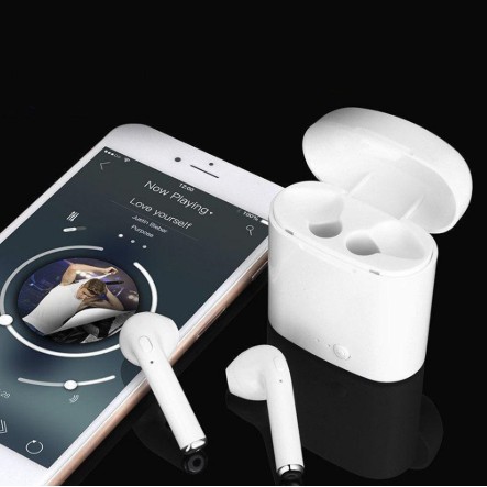 Tai nghe Bluetooth kiểu dáng Airpods i7s Âm Thanh Cực Hay 2019