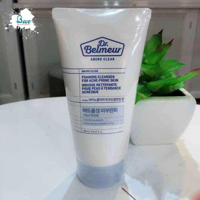 Sữa Rửa Mặt Dr. Belmeur Amino Clear Foaming Cleanser 150ml