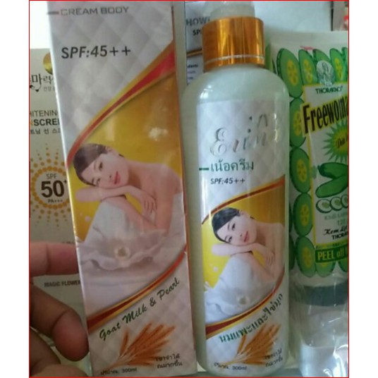 Sữa tắm trắng da sữa non lúa mạch thái lan