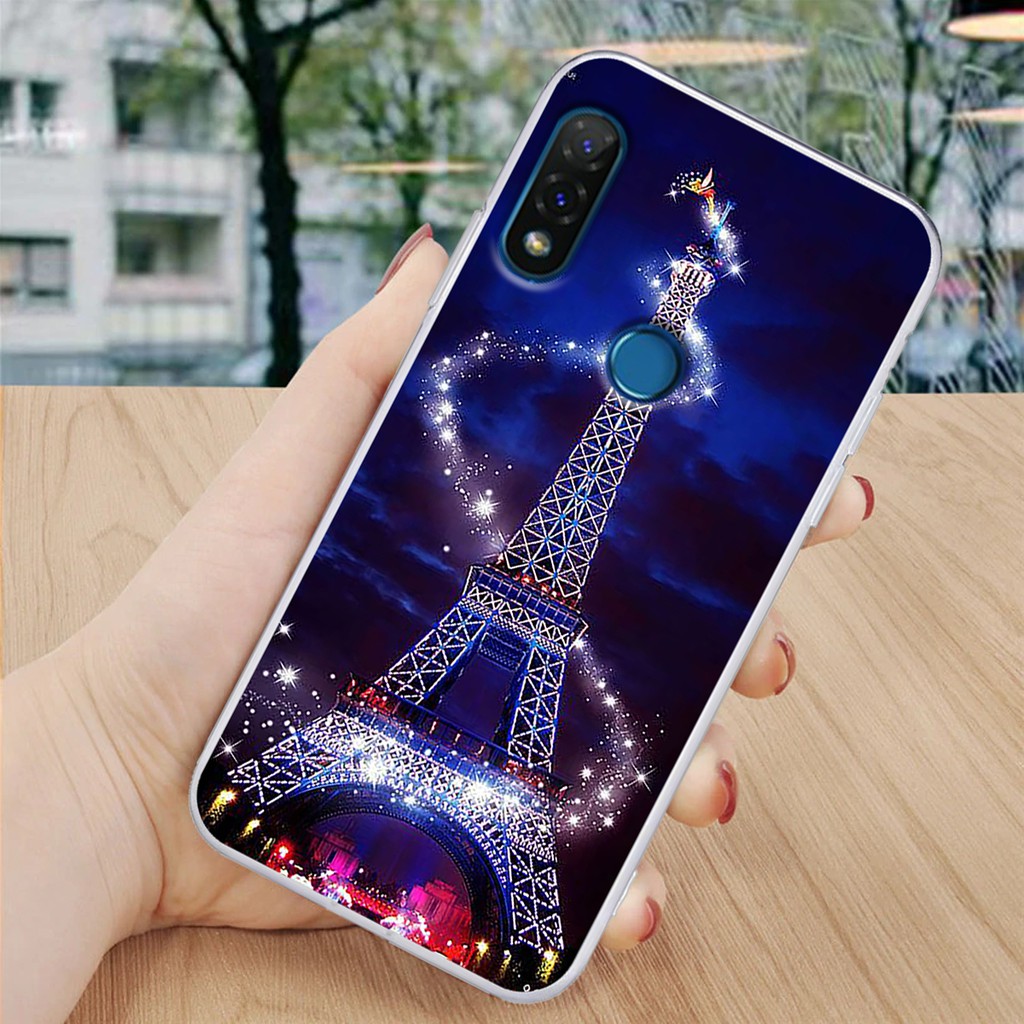 Ốp lưng SILICON điện thoại VSMART STAR - JOY 2 PLUS in hình hoa - Doremistorevn