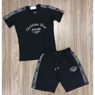 XẢ HÀNG Bộ Đồ Nam - Bộ Thun Nam Thời Trang Hè In Hình In Chữ Trước Ngực - Shopmen - BN109