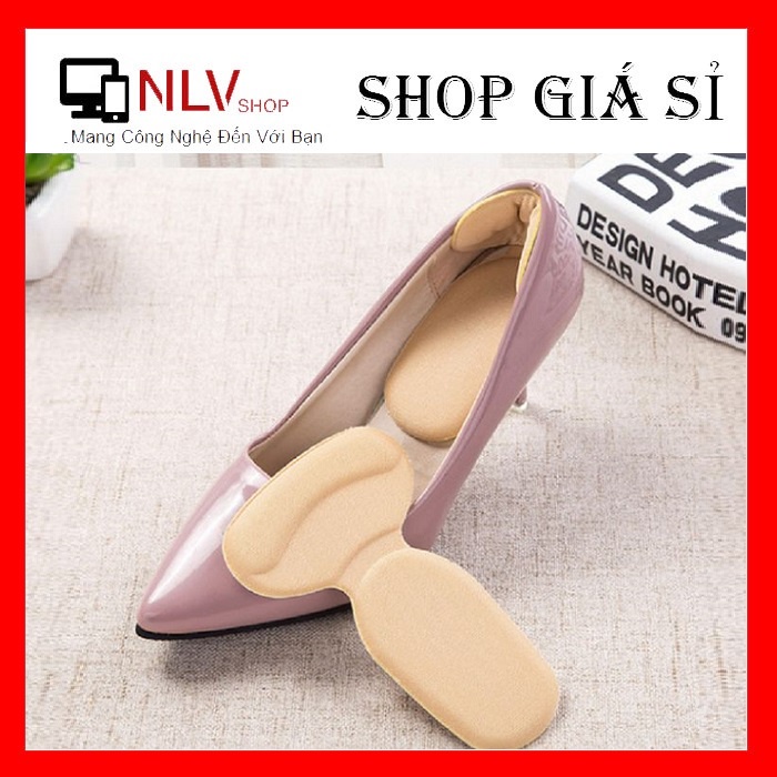 Bộ 2 lót giày chống rộng, chống rớt gót cao cấp, bảo vệ chân khi mang giày