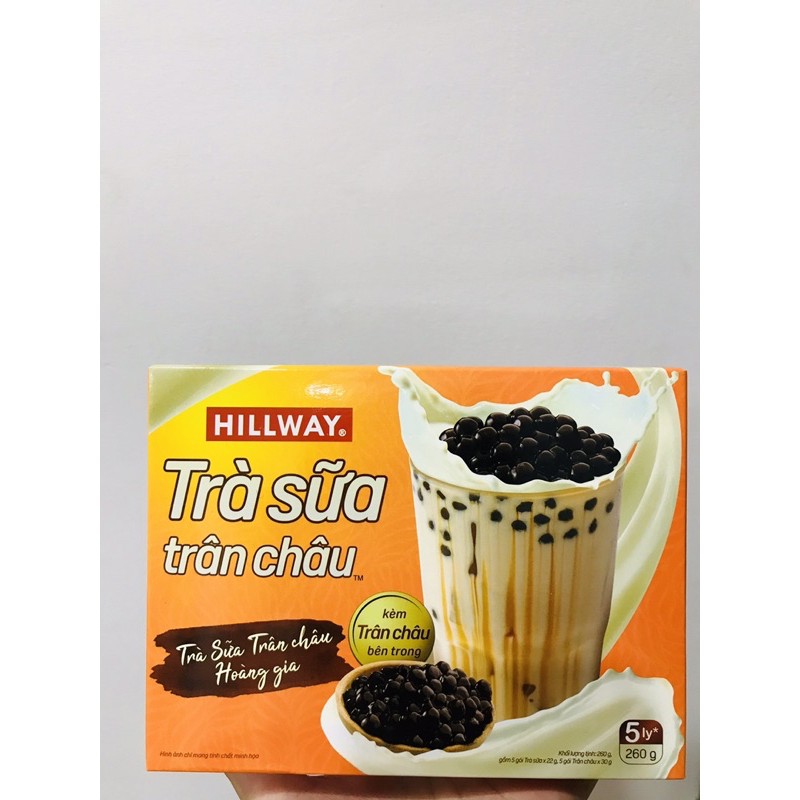 Hot- Trà sữa Trân Châu Hillway hoàng gia trân châu thật ( 5 set) rẻ vô địch