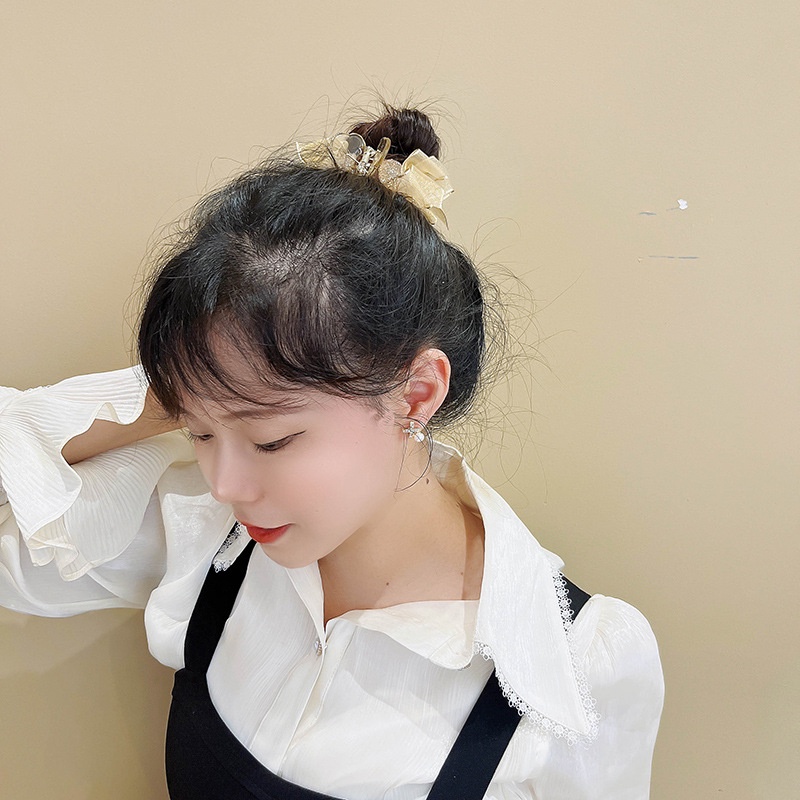 Kẹp Tóc Đính Nơ Xinh Xắn Thiết Kế Mới Thời Trang Theo Phong Cách Nhật Hàn