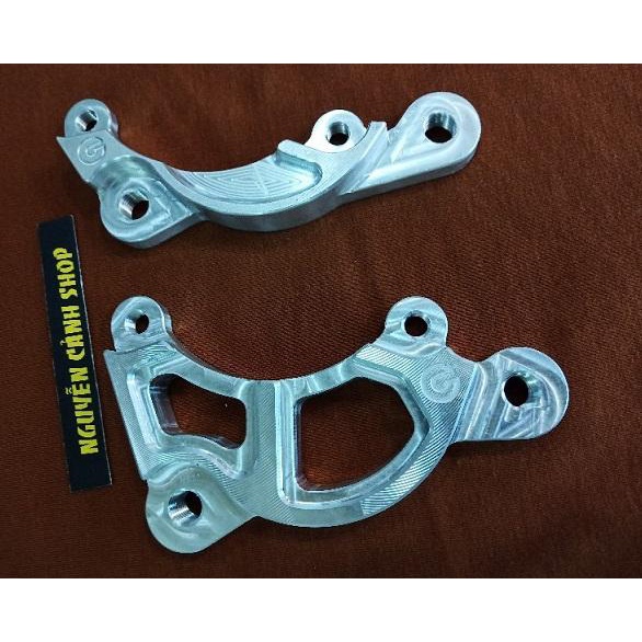 Pát đĩa trước heo dầu rembo-nissin 2 pis gắn xe máy