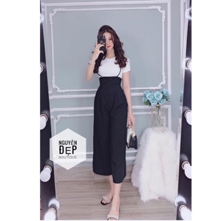 Sét yếm quần 2 dây ( yếm rời)