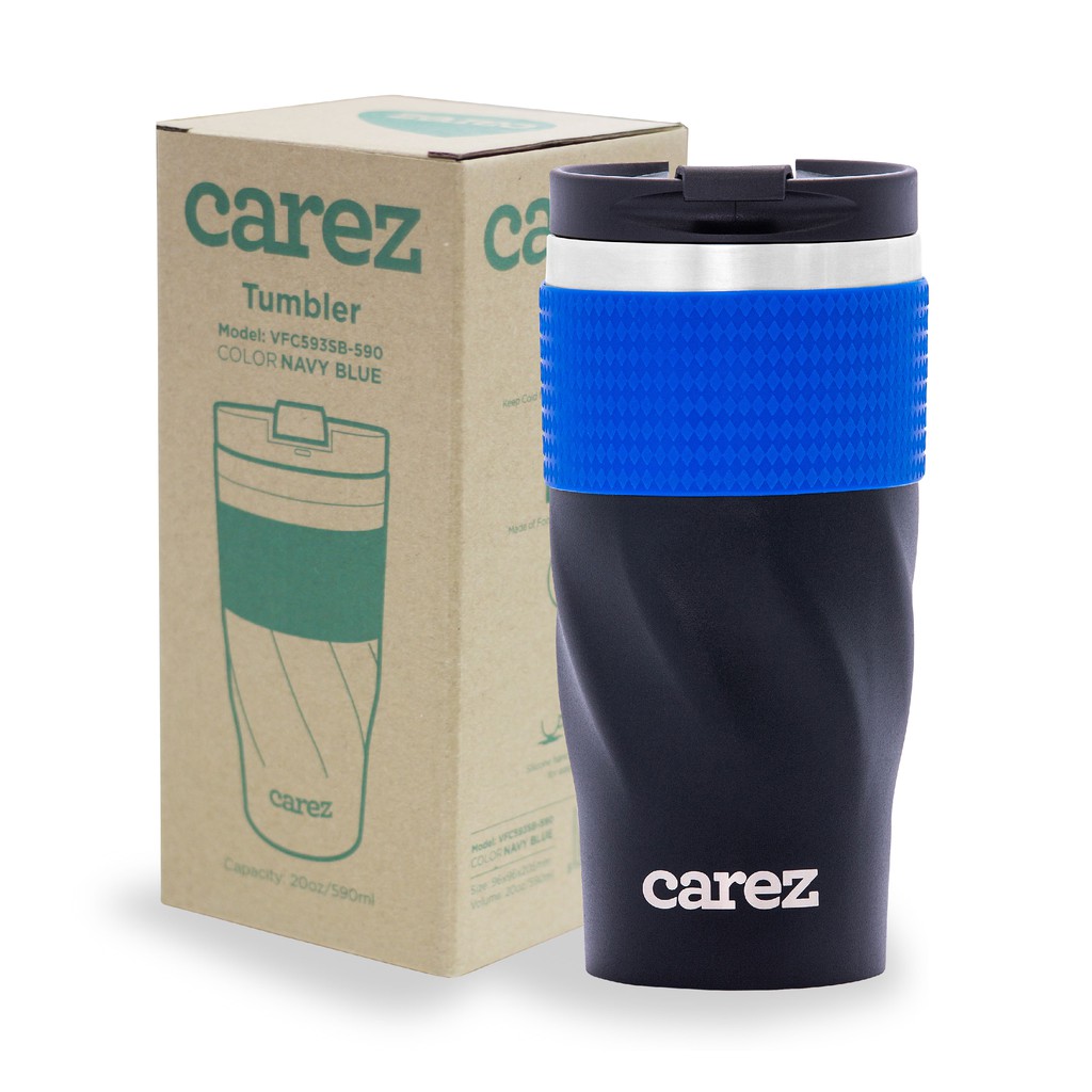 Ly giữ nhiệt CAREZ to go 590ML VFC593SB-590 màu xanh navy