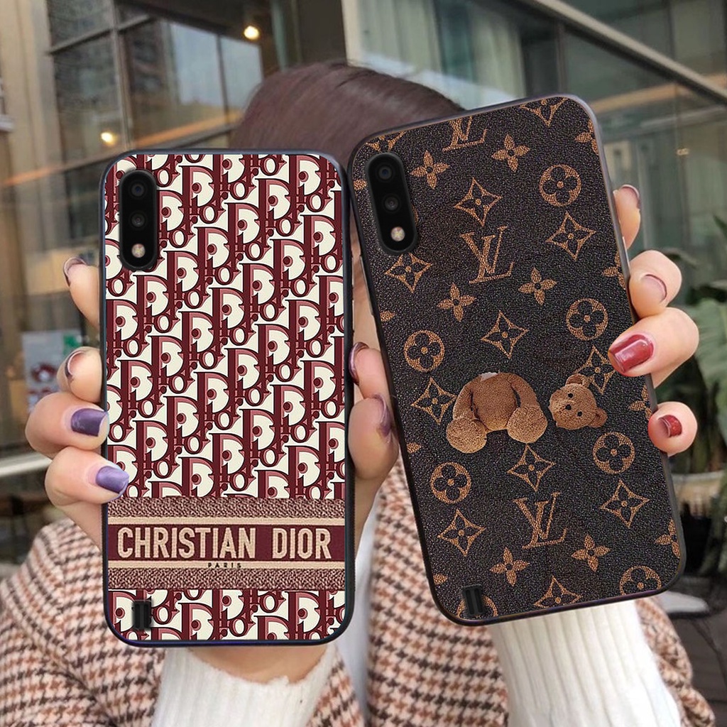 Ốp lưng Samsung A01 gấu, thời trang, cao cấp - RẺ BỀN ĐẸP