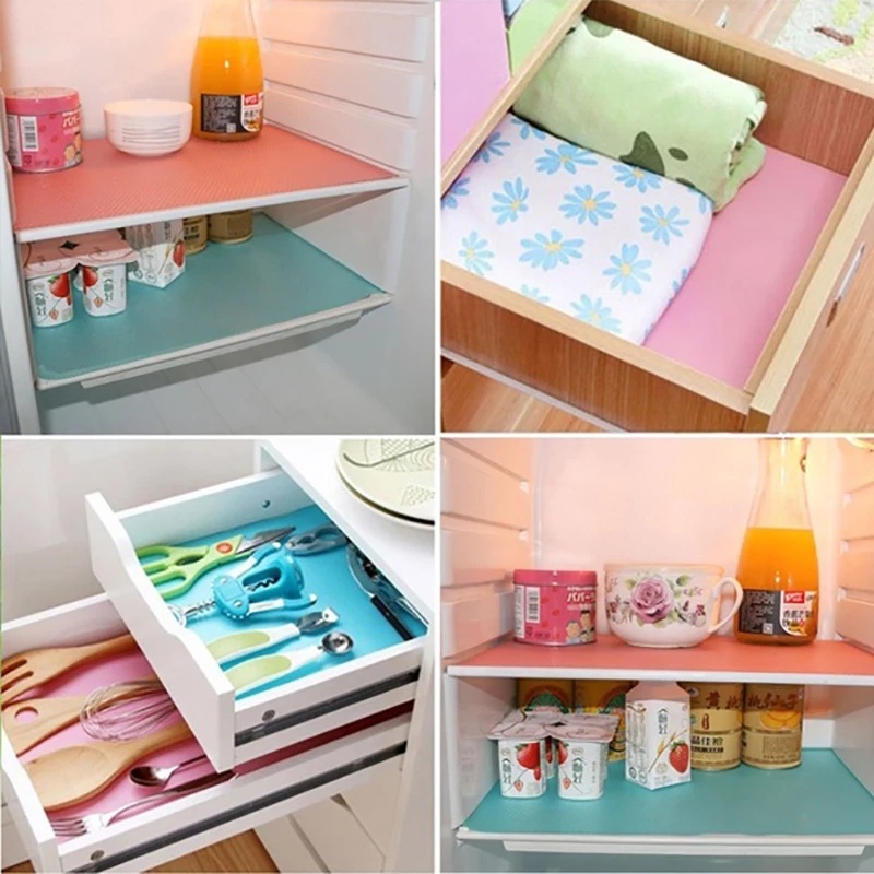 Thảm lót chống trượt và thấm nước tái sử dụng được cho tủ lạnh
