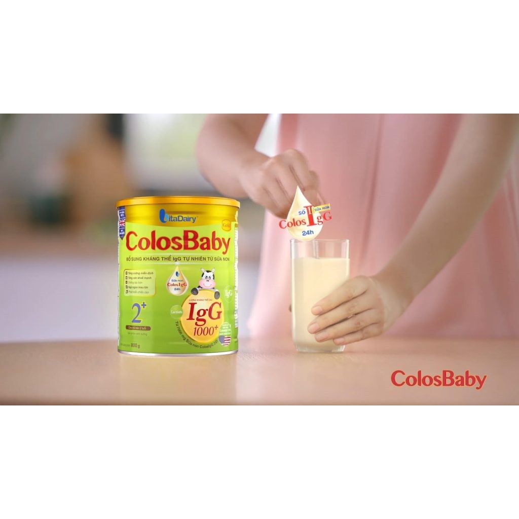 Sữa ColosBaby Gold 0+ 800g (trẻ từ 0 – 12 tháng)