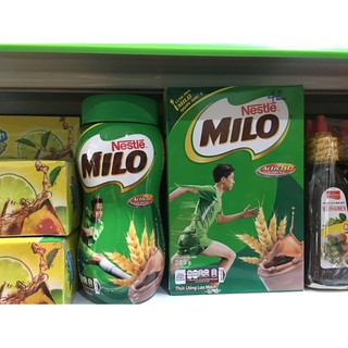 Bột sữa lúa mạch Milo hộp 285g và hủ 400g
