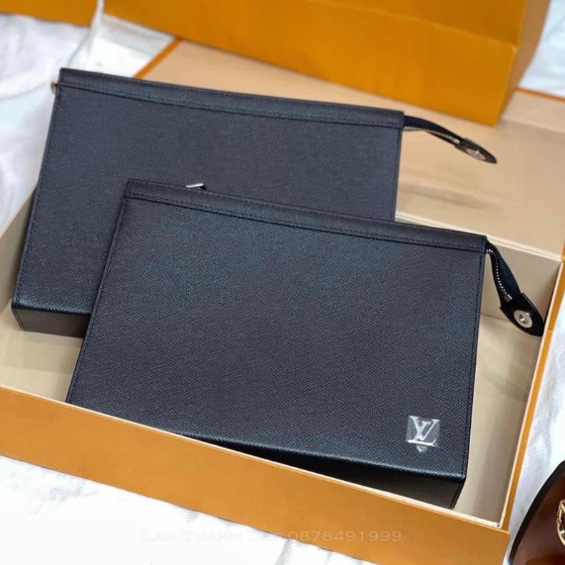 Clutch ví cầm tay LV fullbox size 27cm cực xịn