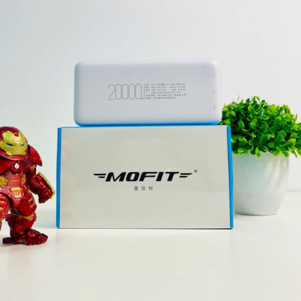 Mofit 20000mAh Pin dự phòng chính hãng, dung lượng cao, sạc nhanh 10W