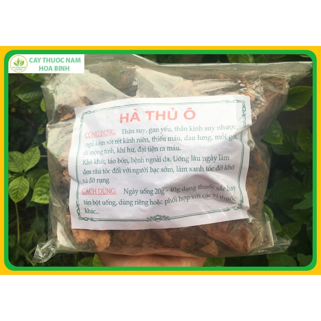 1KG HÀ THỦ Ô ĐỎ KHÔ CHUẨN THÁI MIẾNG