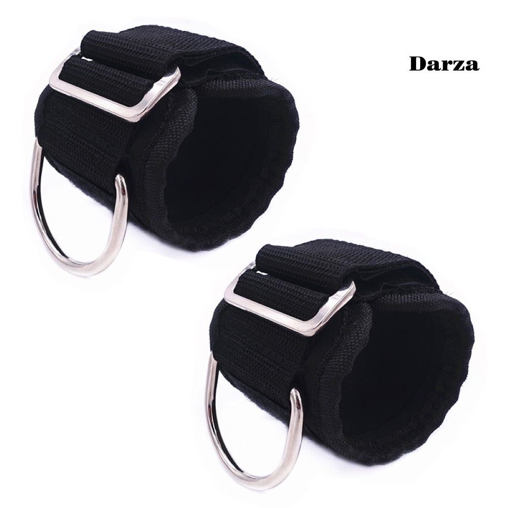Set 2 Dây Đai Mắt Cá Chân Chữ D Có Thể Điều Chỉnh Hỗ Trợ Luyện Tập Gym Tại Nhà