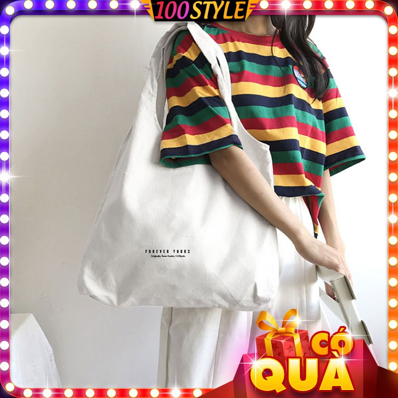 Túi Vải Cỡ Lớn Attitude Forever Yours