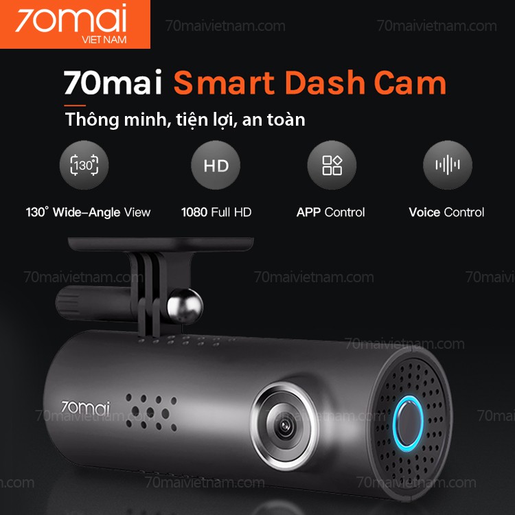 Camera Hành Trình 70Mai Smart Dashcam 1S | Full HD 1080P | WIFI | BigBuy360 - bigbuy360.vn