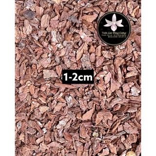 Vỏ thông đỏ xay 1-2cm, 2-3cm đã qua xử lý 1kg
