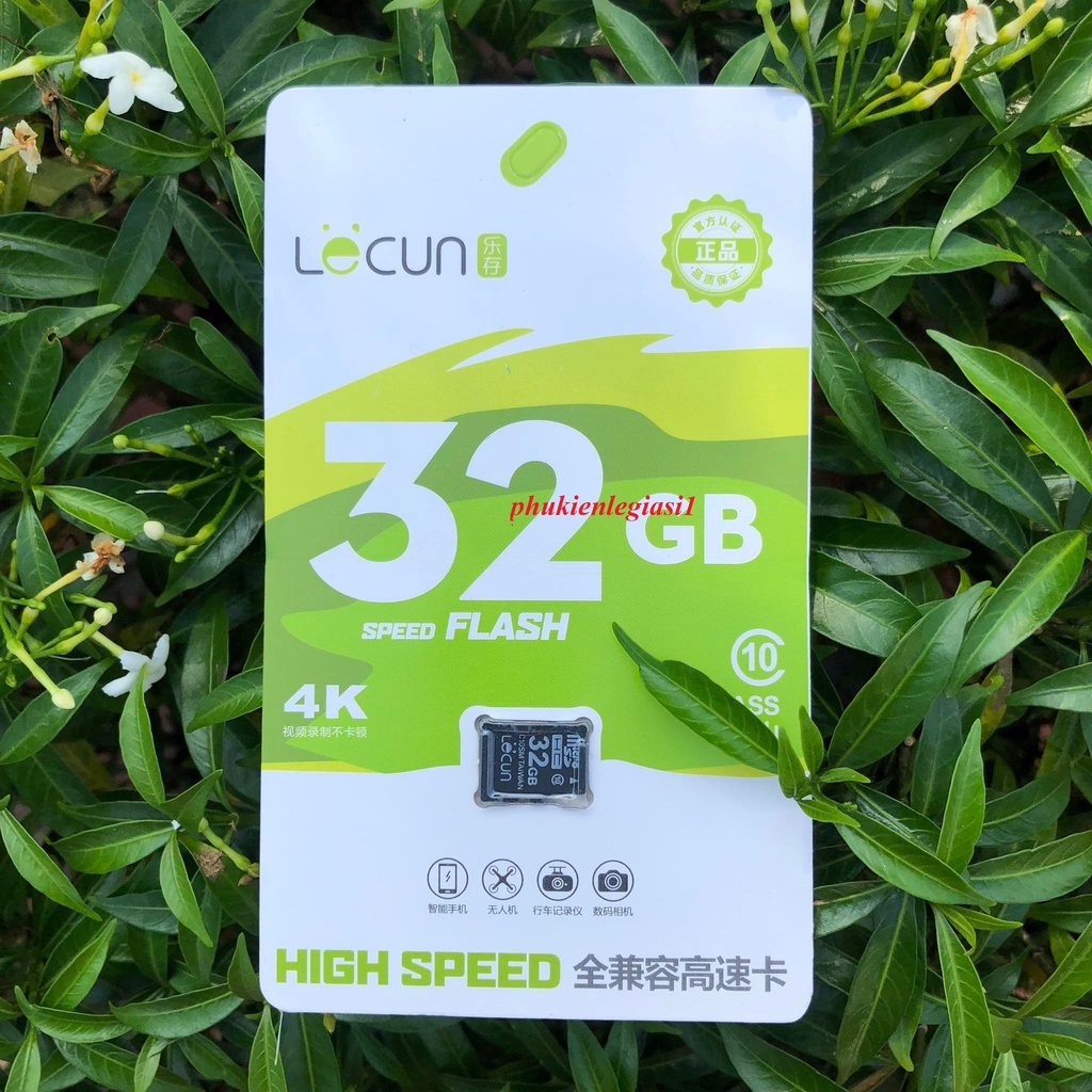 Thẻ Nhớ MICROSD LECUN chính hãng bảo hành 5 năm