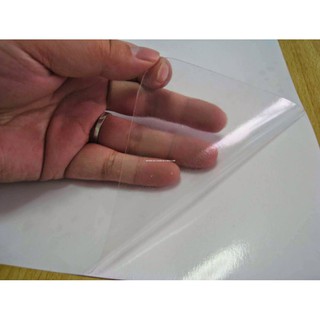 (Giá rẻ) Giấy decal A4 trong suốt, Decal trong A4 - 10 tờ /xấp