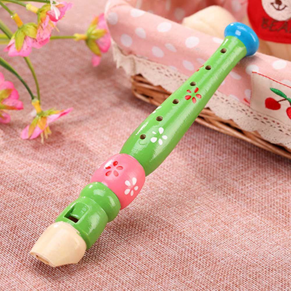 Sáo Gỗ 6 Lỗ Đồ Chơi Giáo Dục Dành Cho Trẻ