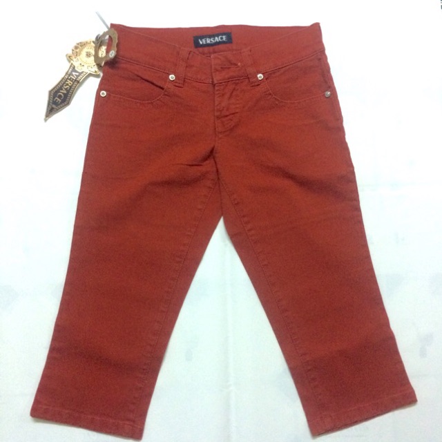 Quần kaki jean lửng size 27
