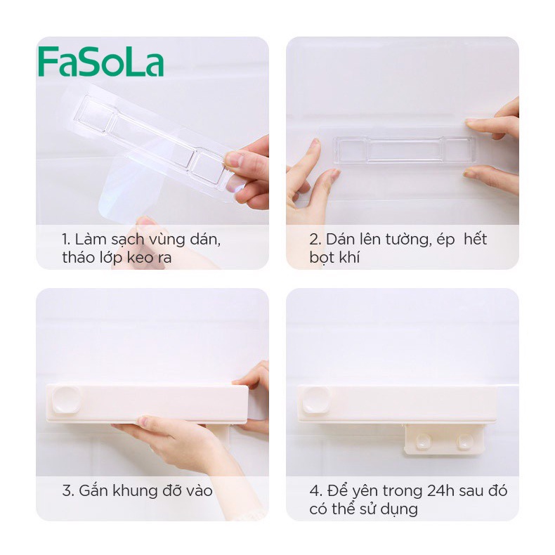 Kệ treo máy sấy tóc, đồ vệ sinh phòng tắm FASOLA FSLQJ-0174